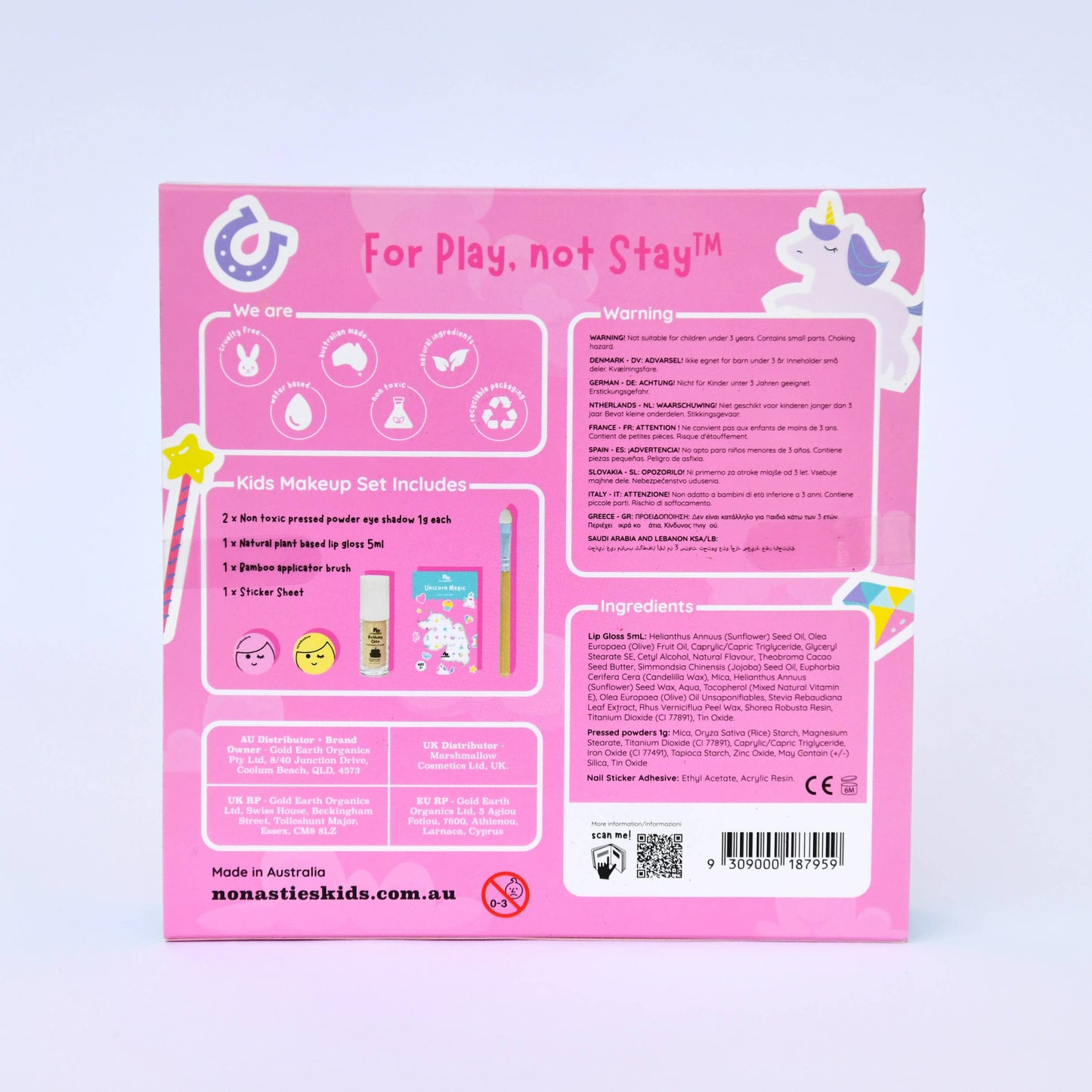 Unicorn Magic - Kids Makeup Gift Set