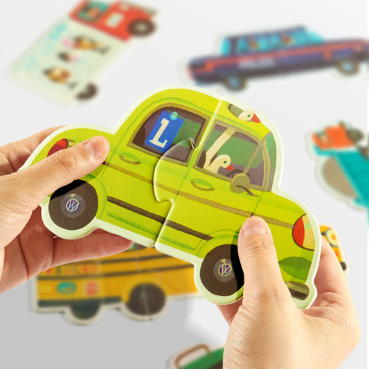 My First Artist Puzzle-Busy Cars