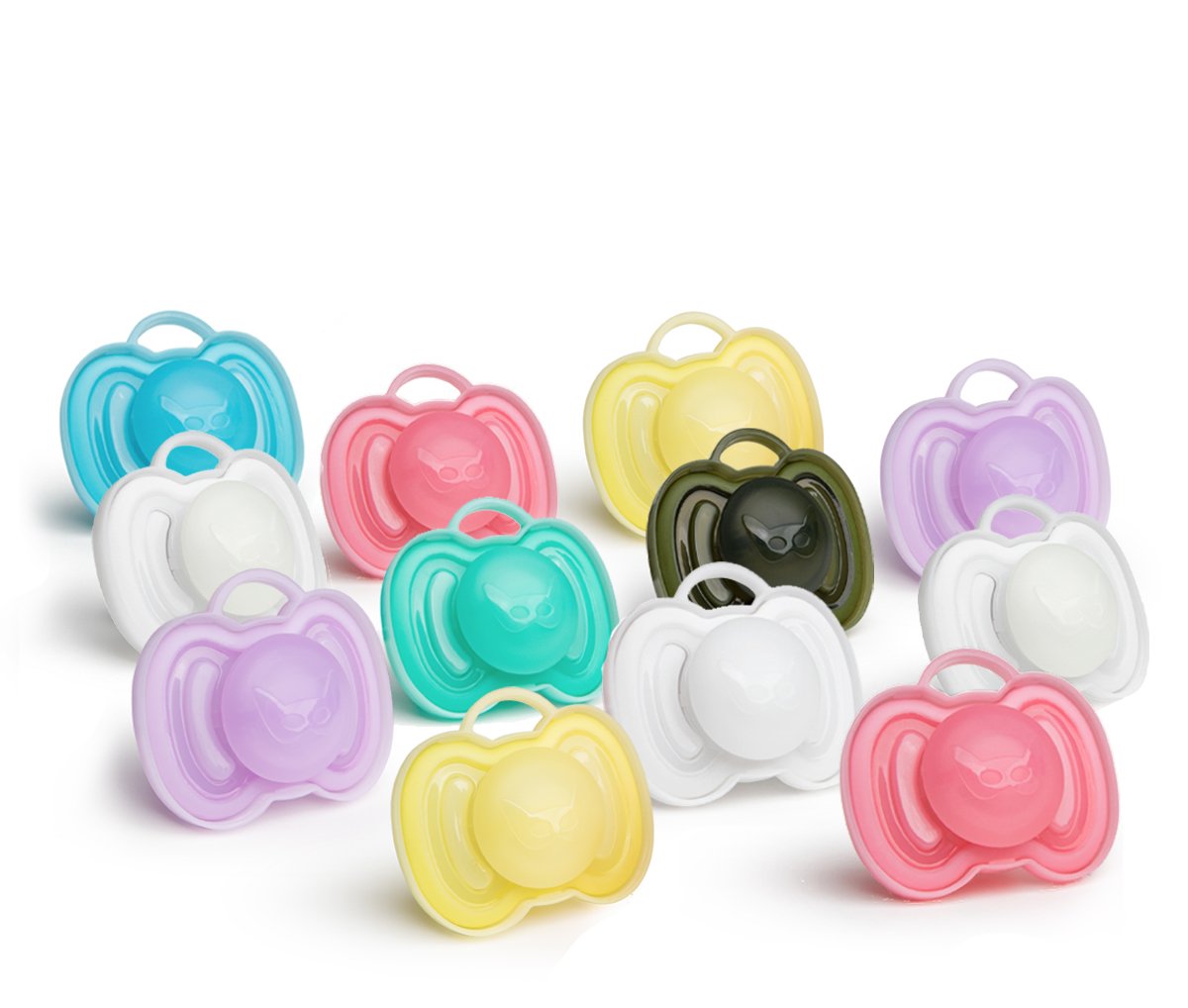 Hero Pacifiers 0+months (2 Pack) - Blue/Turquoise
