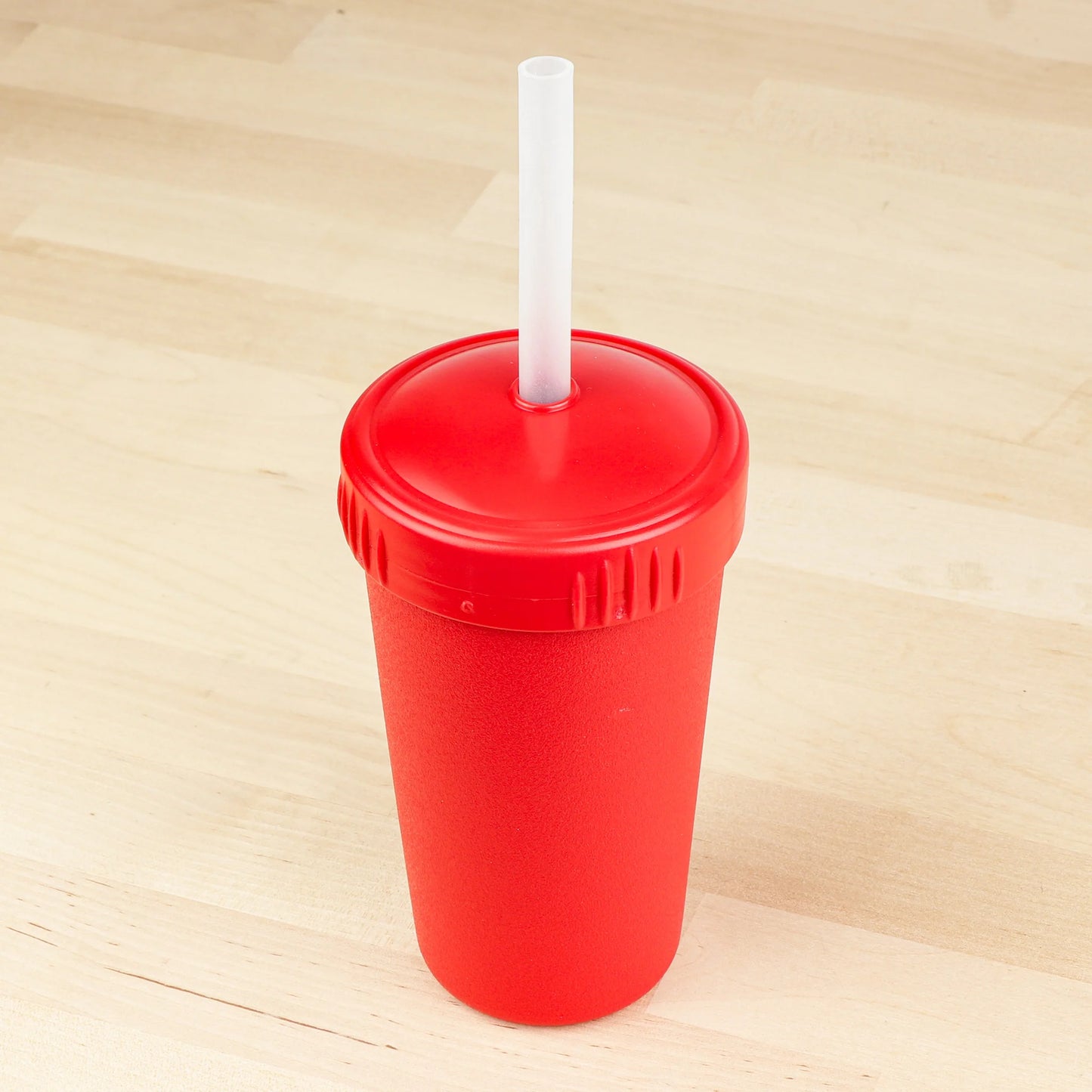 Re-Play Straw Cup with Silicone Straw - Red