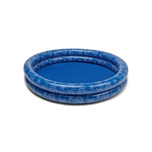 Swim Essentials Inflatable Kids Pool 100cm | Seashore Turtles