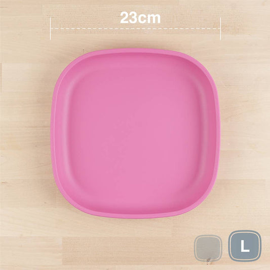 Re-Play Large Flat Plate - Bright Pink