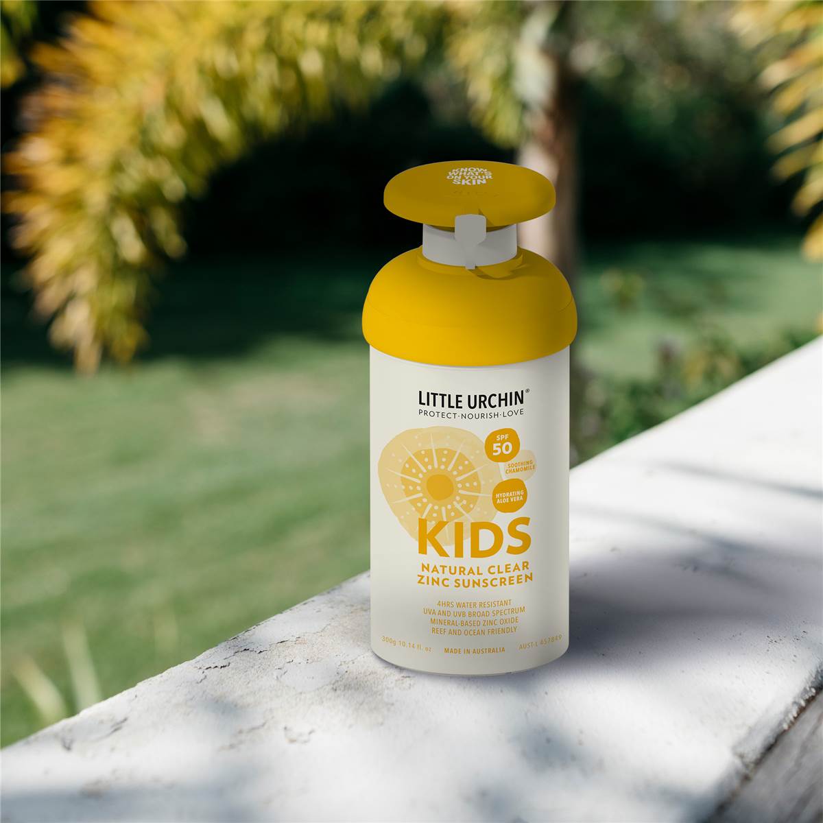 Kids Natural Clear Zinc Sunscreen SPF50 300g