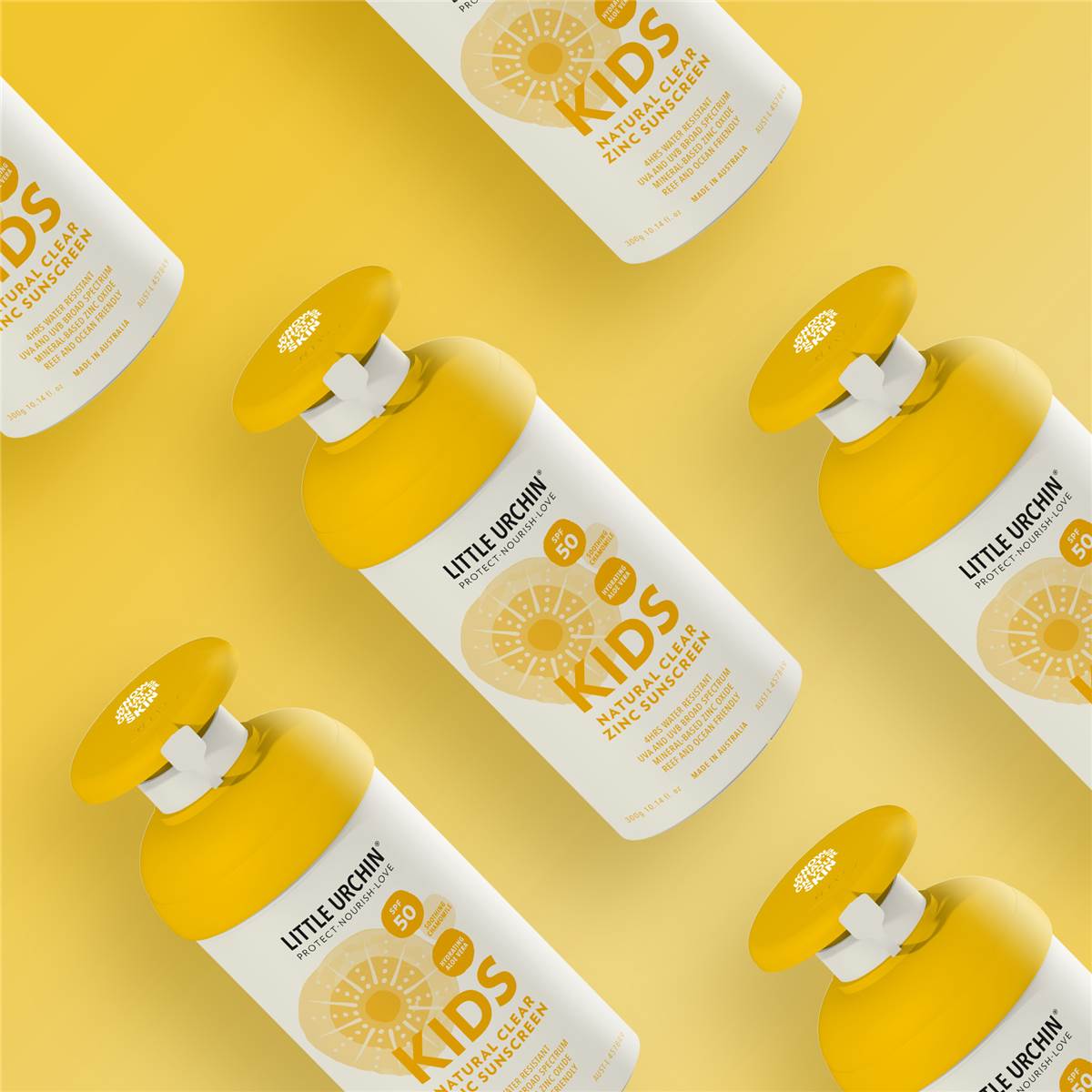 Kids Natural Clear Zinc Sunscreen SPF50 300g