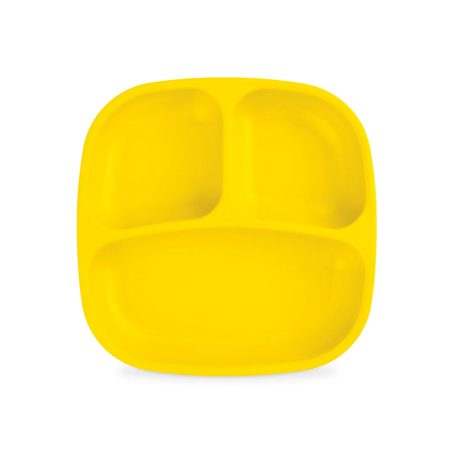 Re-Play Divided Plate - Yellow