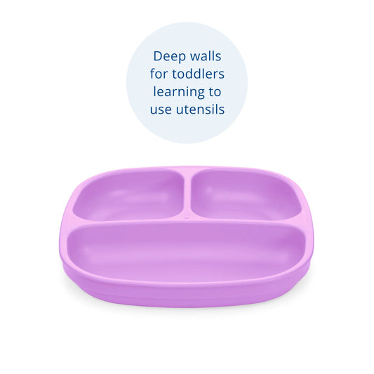 Re-Play Divided Plate - Purple