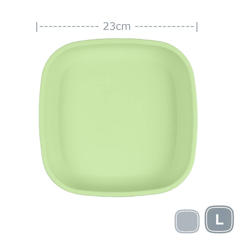 Re-Play Large Flat Plate - Leaf