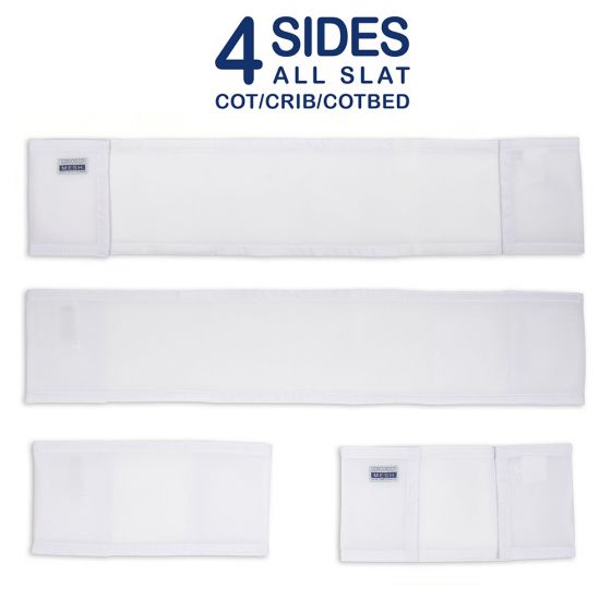 Airwrap Cot Mesh 4 Sides - White