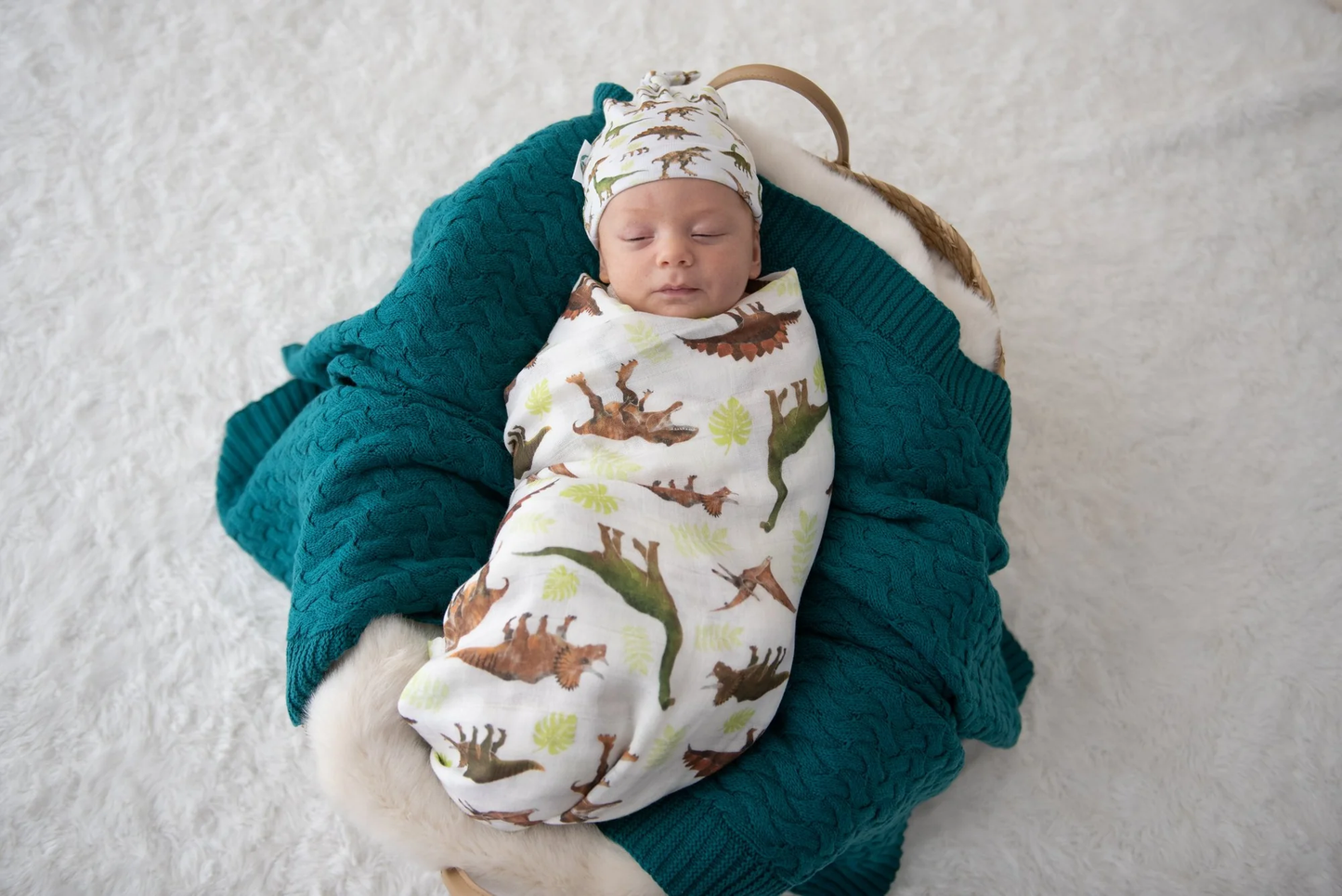Ex-Demo Organic Bamboo Muslin Swaddle - Anzu