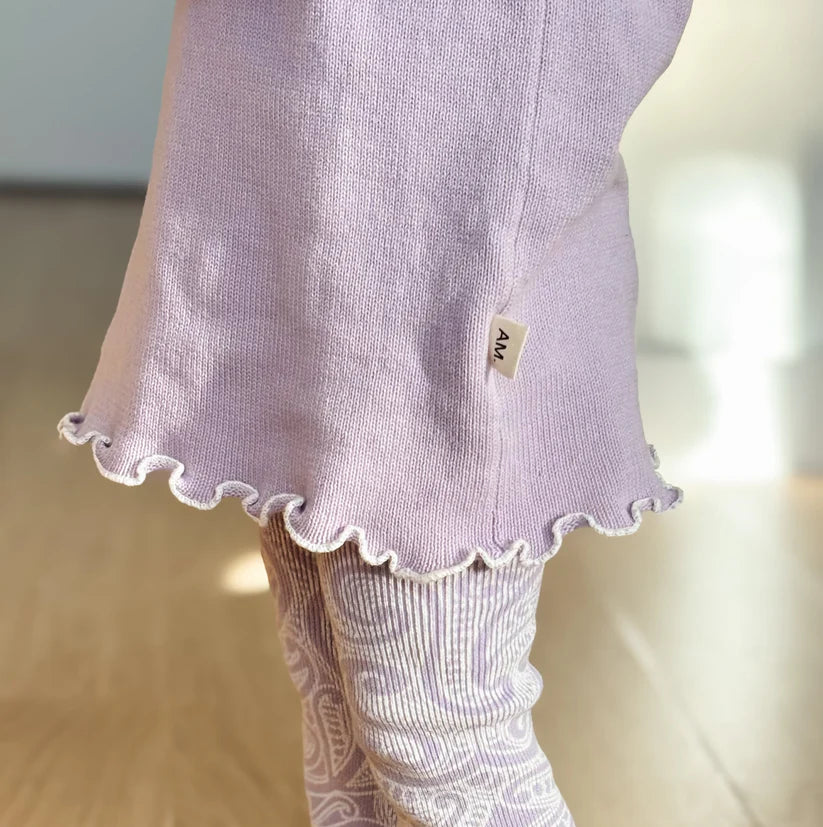 The Wolf Knit Pullover - Lila