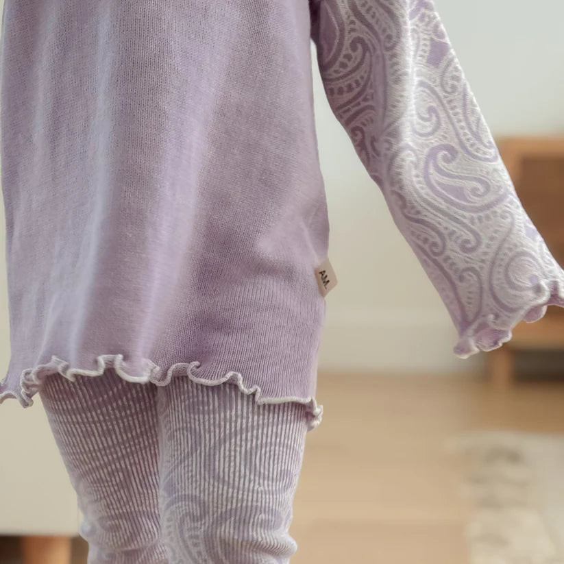 The Wolf Knit Pullover - Lila