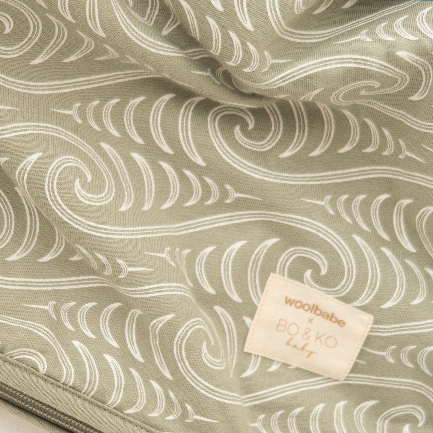 Woolbabe X BO & KO Collab 3 Seasons Front Zip Sleeping Bag