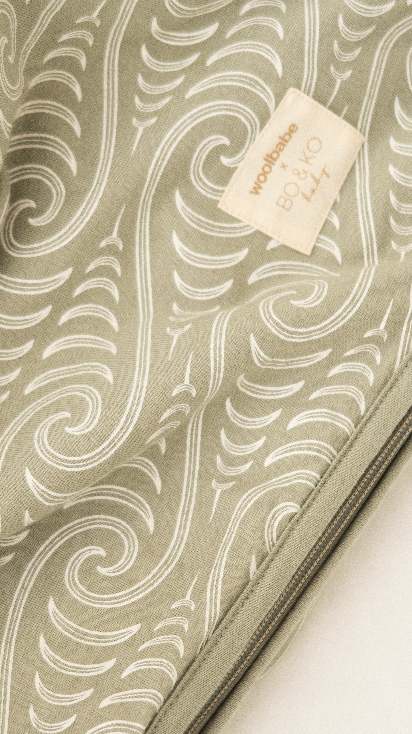 Woolbabe X BO & KO Collab 3 Seasons Front Zip Sleeping Bag