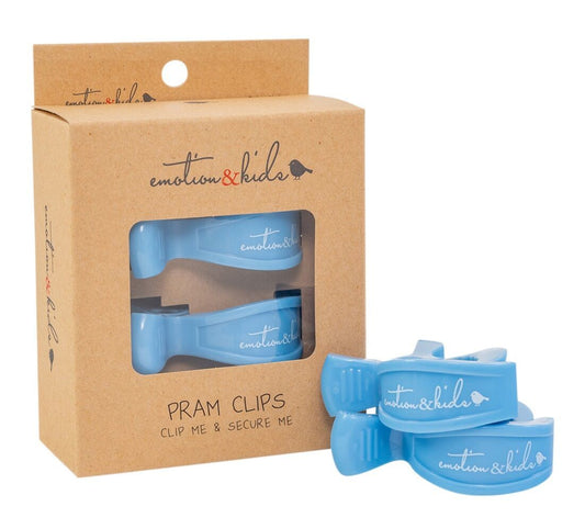 Blue Pram Clips
