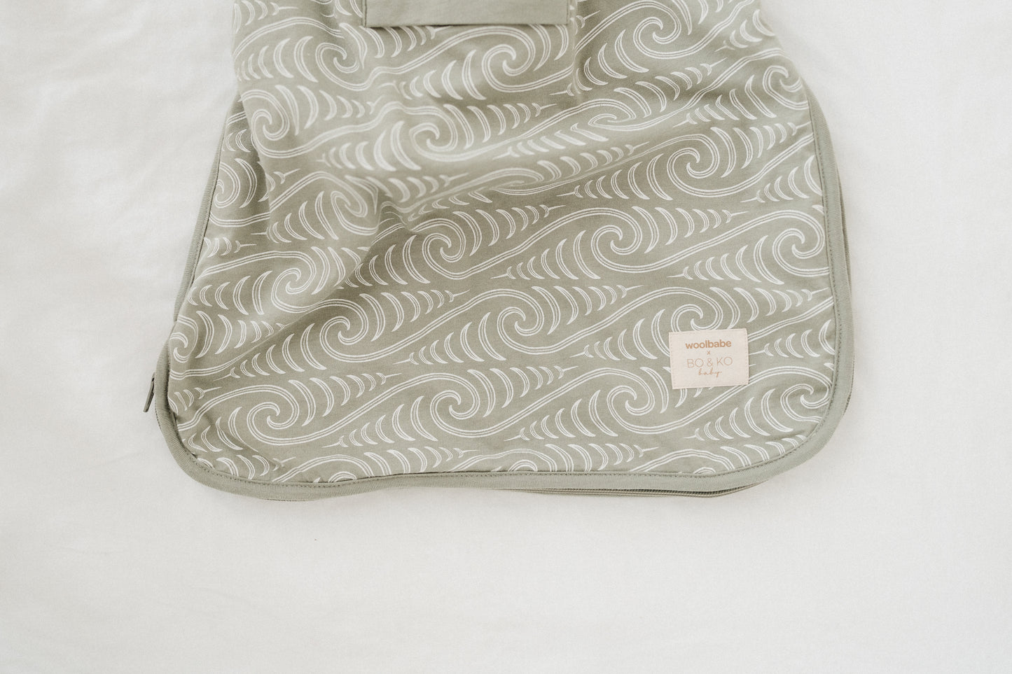 Woolbabe X BO & KO Collab 3 Seasons Front Zip Sleeping Bag