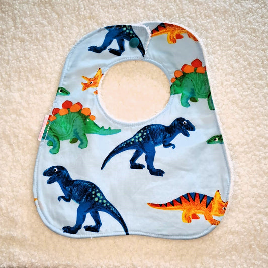Bright Dinos - Round Bib
