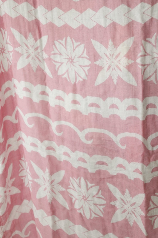 Tiaki Layered Muslin Blanket (Cook Island) - Pink