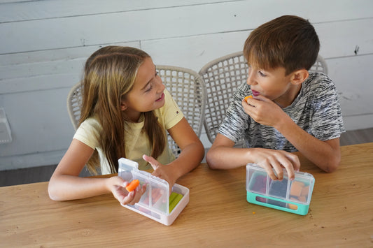 Melii 3 Compartment Snackle Box - Wisteria