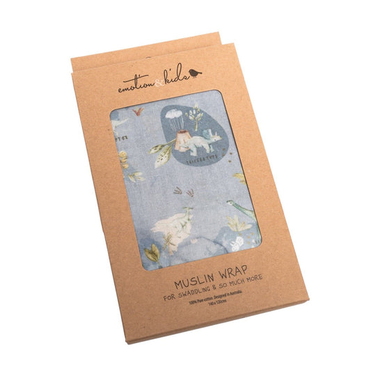 Dinosaurs of the World Muslin Wrap