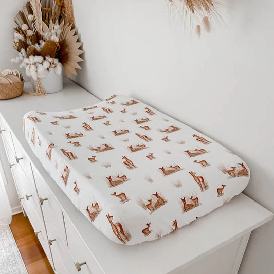 Fawn Bassinet Sheet/Change Pad