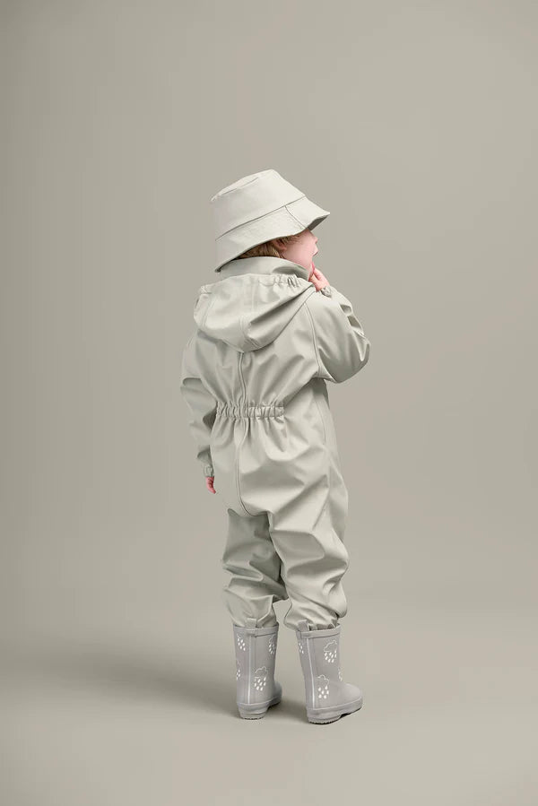 Geothermal Grey Colour-Changing Kids Gumboots