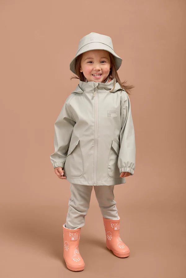 Geothermal Grey Rainster Jacket