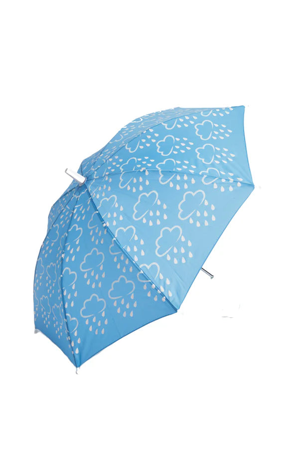 Little Kids Colour-Revealing Umbrella - Baby Blue