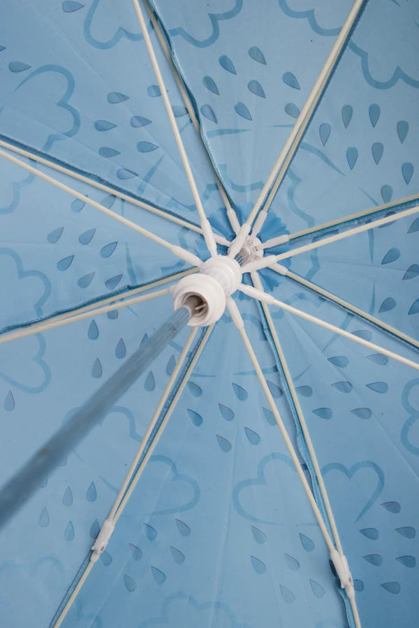 Little Kids Colour-Revealing Umbrella - Baby Blue
