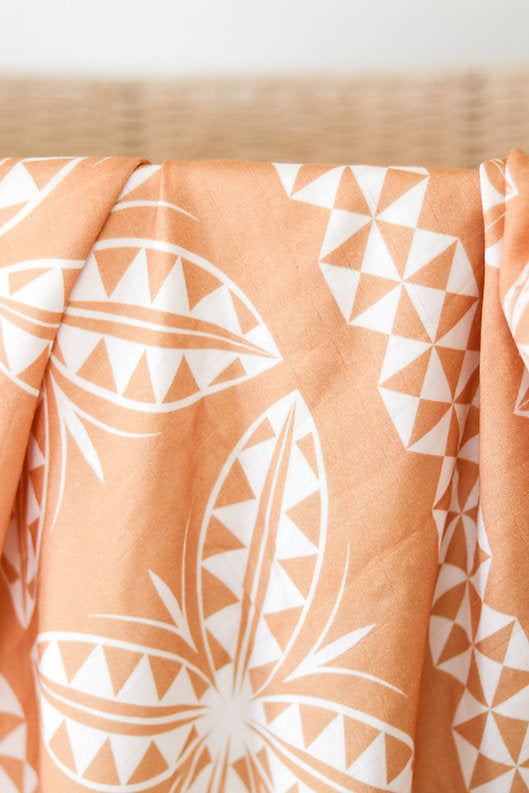 Hiapo Layered Muslin Blanket (Niue)