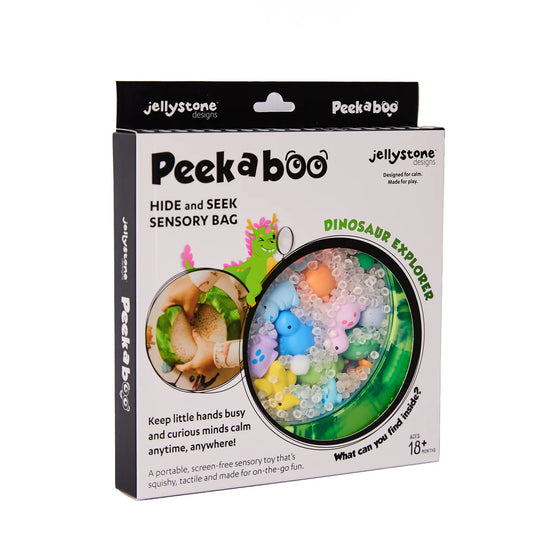 Peekaboo Sensory Bag - Dino