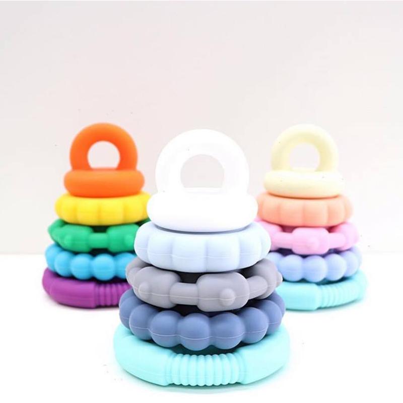 Rainbow Teether Stacker