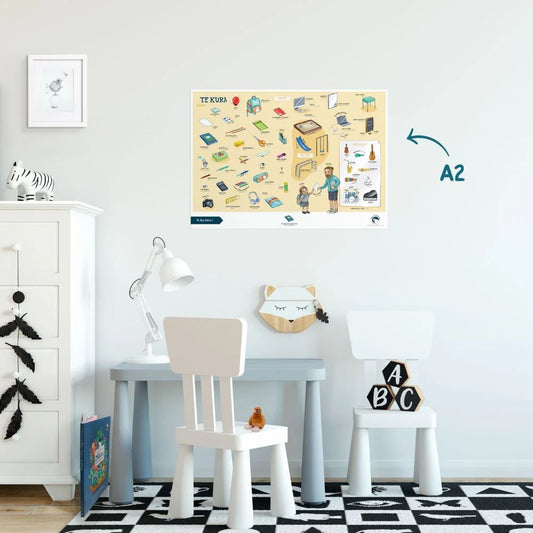 Te Reo Māori School A2 Poster