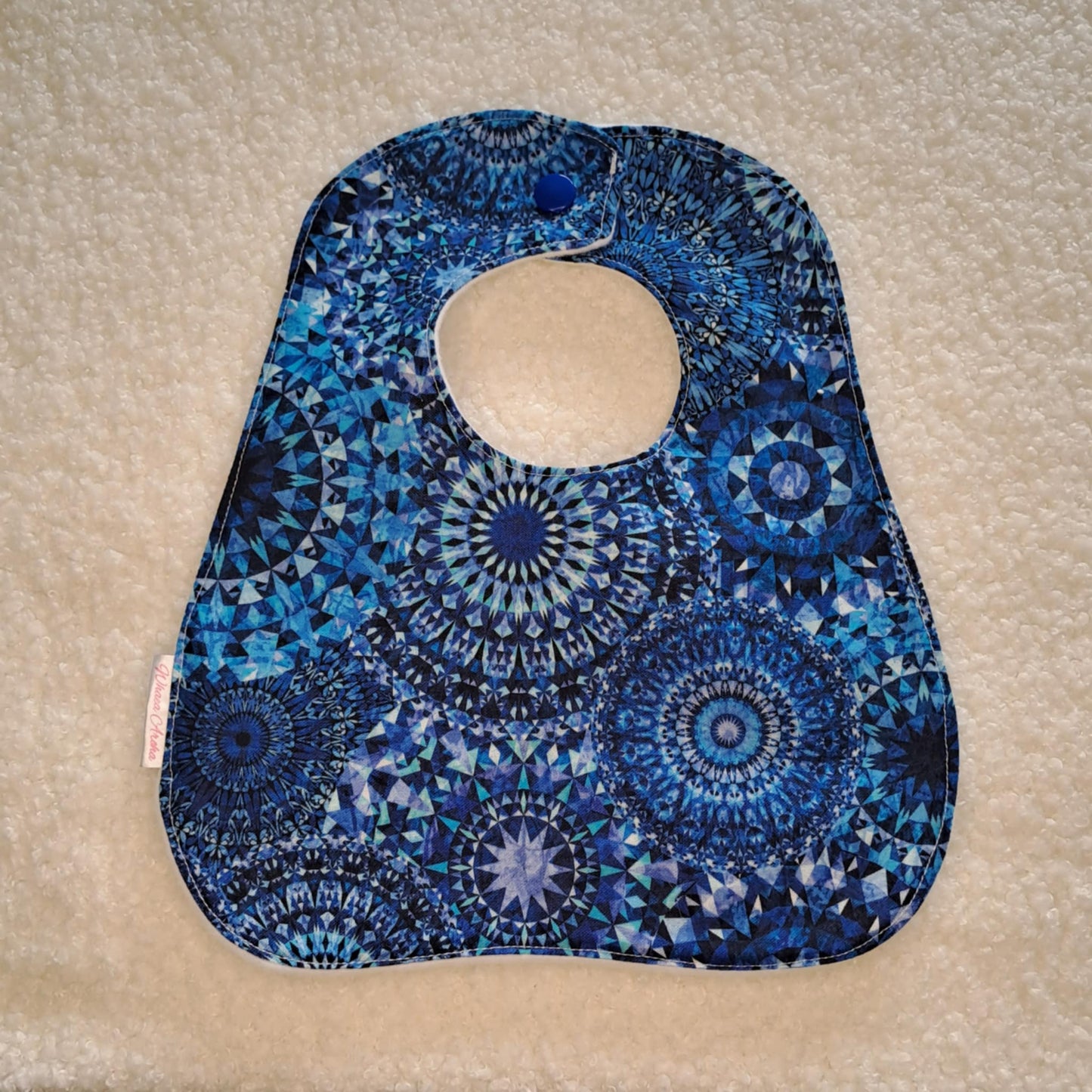 Kaleidoscope Round Bib