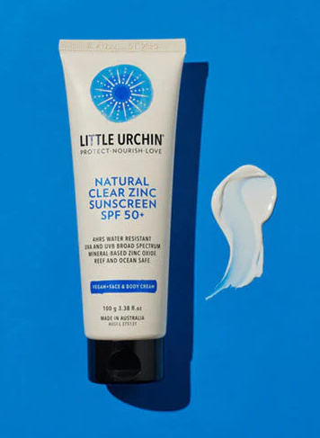 Natural Clear Zinc Sunscreen SPF50 100g