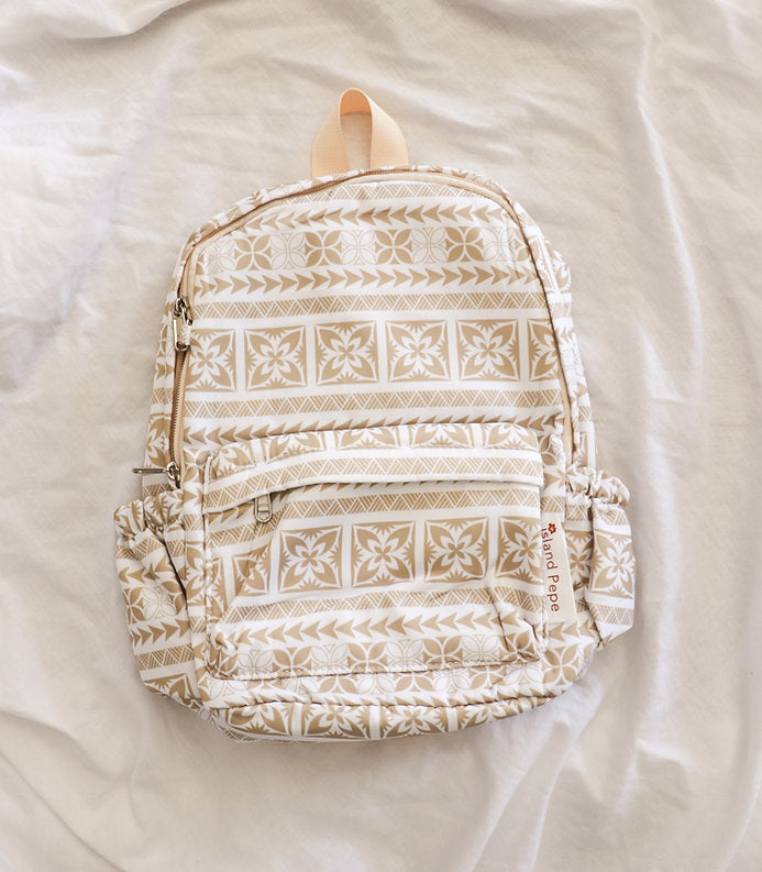 Mini Backpack - Beige