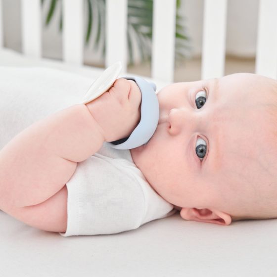 Mushroom Soothing Teether - Blue