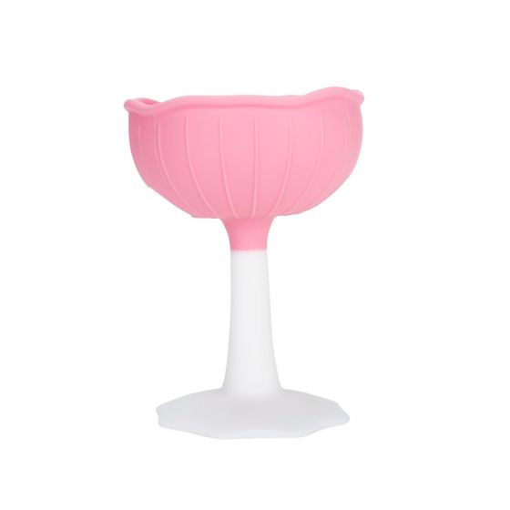 Mushroom Soothing Teether - Pink