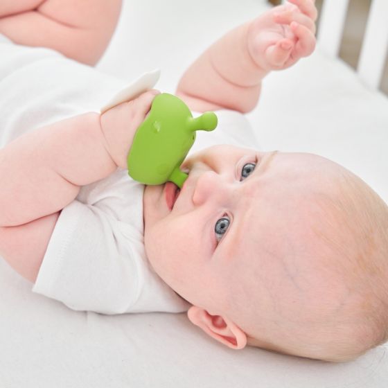 Mushroom Soothing Teether - Pink