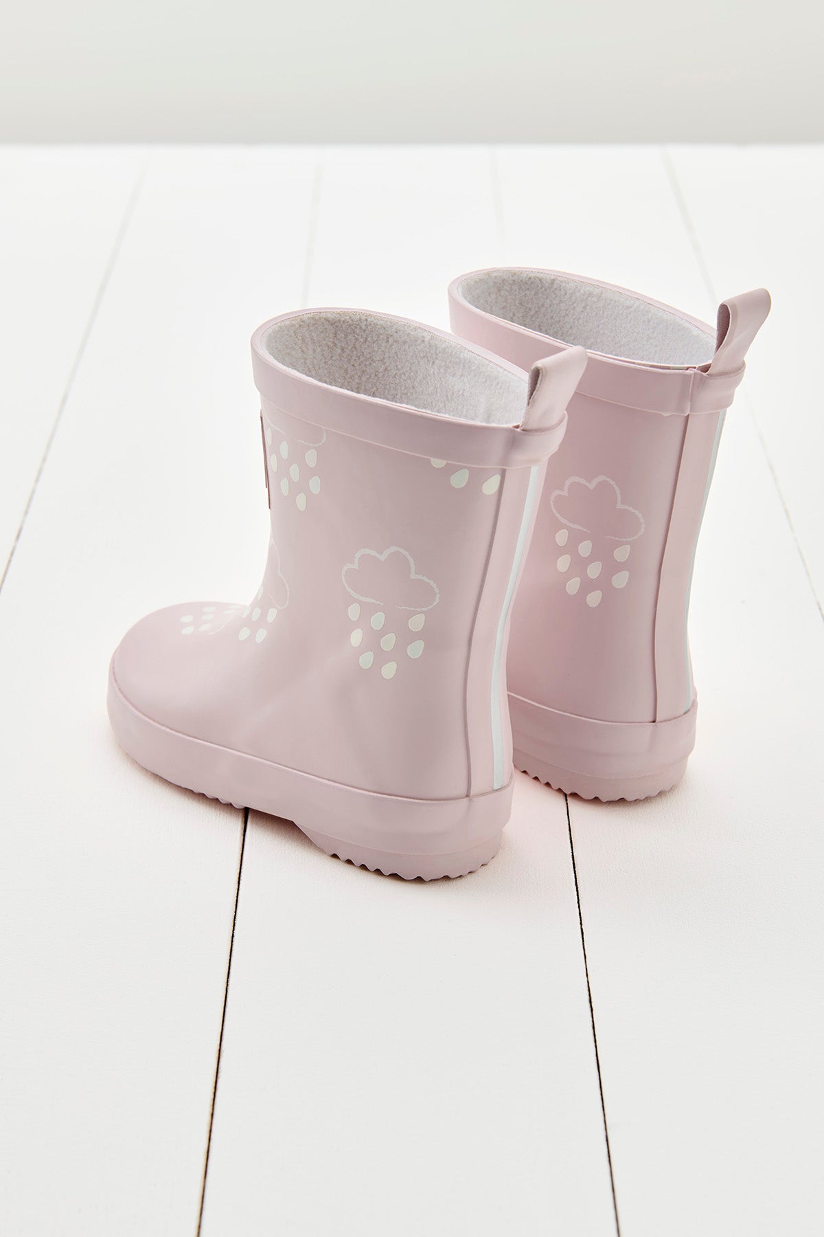 Baby Pink Colour-changing gumboots