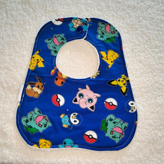 Pokemon - Round Bib