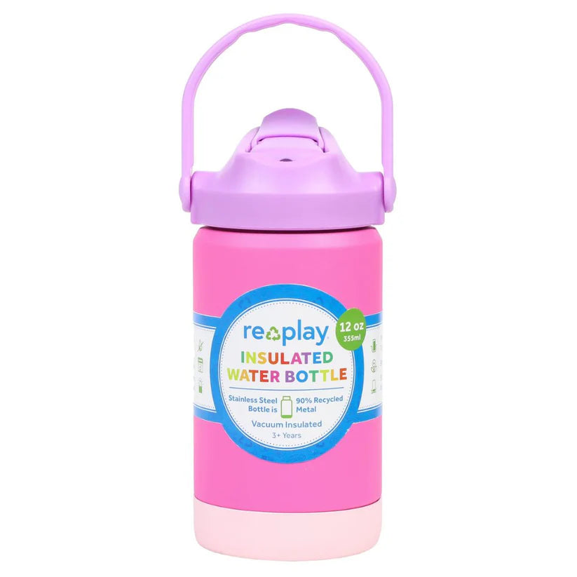 Re-Play Insulated Water Bottle 355ml - Princess