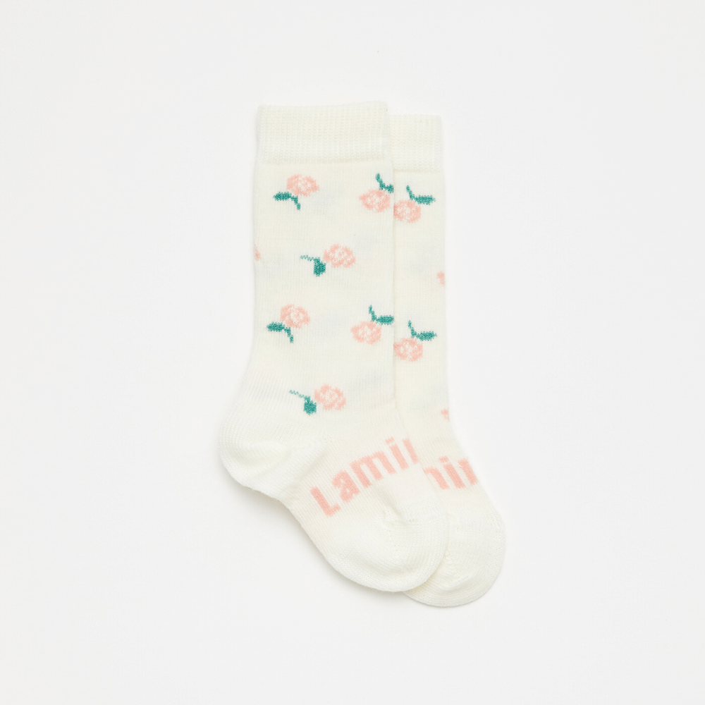 Merino Wool Knee High Socks - Rosie