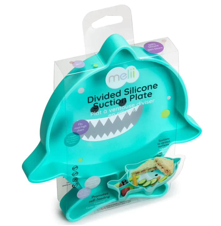 Melii Shark Silicone Plate