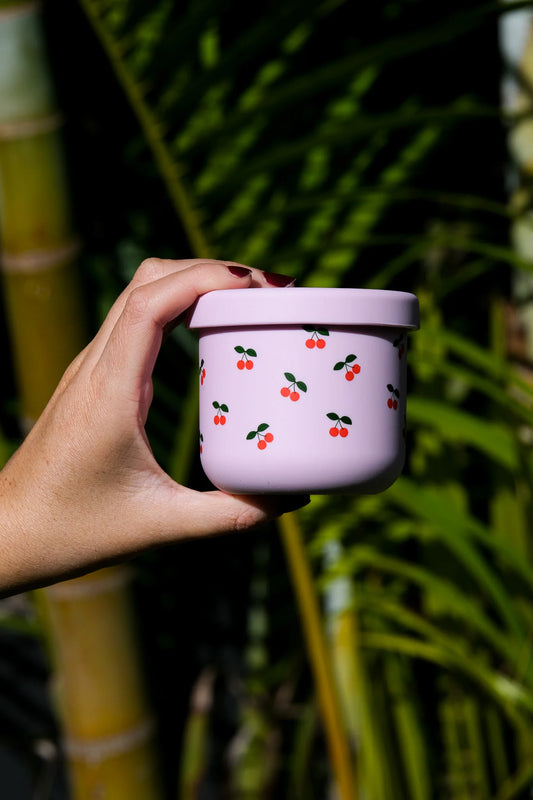 Silicone Snack Pot - Cherub (250ml)