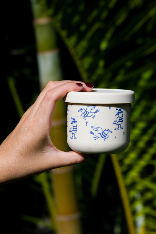 Silicone Snack Pot - Chippie Crew (250ml)