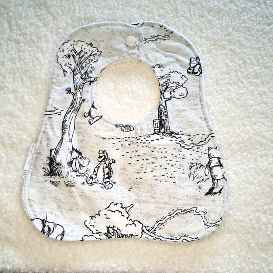 Winnie Grey - Round Bib