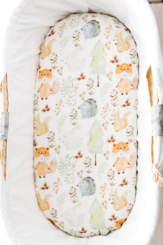 Little Woodlands Bassinet Sheet