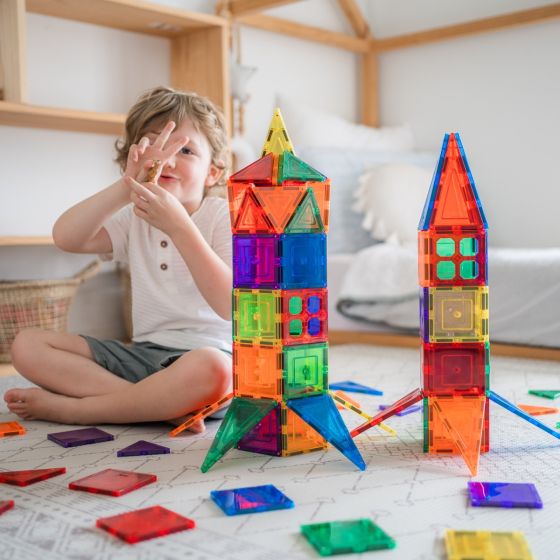 Magnetic Tiles Builder Set 110pcs
