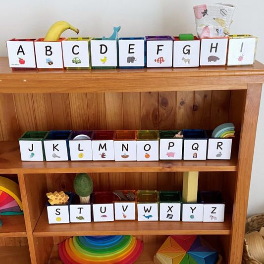 Magnetic Tiles Topper - Alphabet Upper Case Pack 40pc