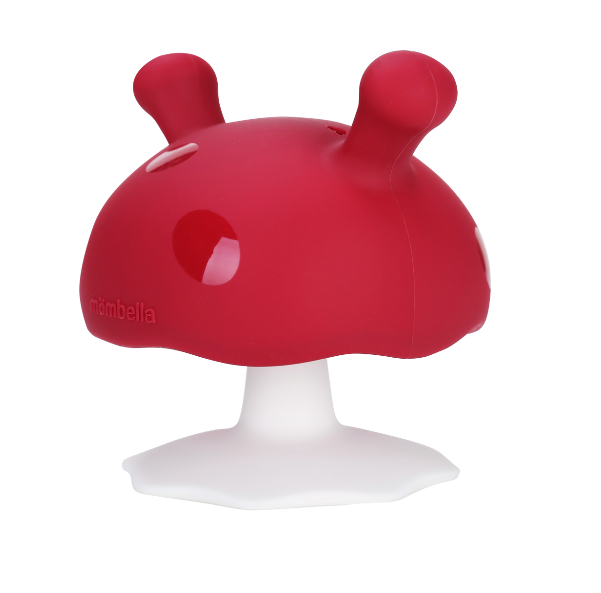 Mushroom Soothing Teether - Chimney Red